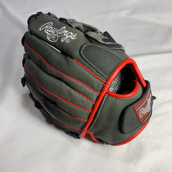 Rawlings Leather Youth Base Ball Glove 11" Grey NWOT - Picture 6 of 6